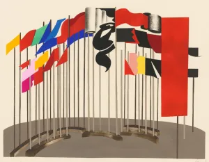 Scenic design from the portfolio Decors de Theatre, 1930