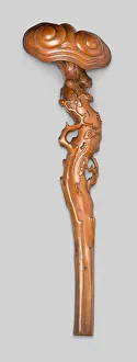 Sceptre Gallery: Scepter with Head in Form of a Double Cloud (Ruyi), Qing dynasty (1644-1911)