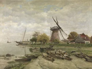 Escaut Prints: The Scheldt in Mariekerke, c1860-1910. Creator: Isidore Meyers