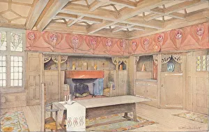 Scheme for the decoration of a dining-room, c1900. Artist: Mackay Hugh Baillie Scott