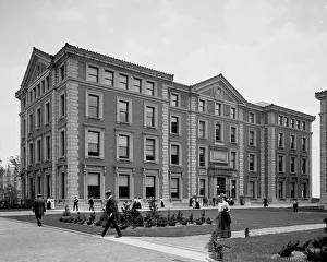 Campus Prints: Schermerhorn Hall, Columbia University, N.Y. between 1900 and 1906. Creator: Unknown