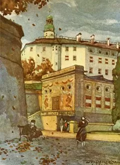 Wagnerschen Gallery: Schloss Ambras, c1929. Creator: Unknown