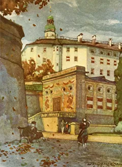 Universitats Gallery: Schloss Ambras, c1929. Creator: Unknown