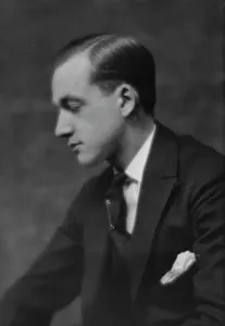 Side Parting Prints: Schmitz, H. Mr. portrait photograph, 1915. Creator: Arnold Genthe