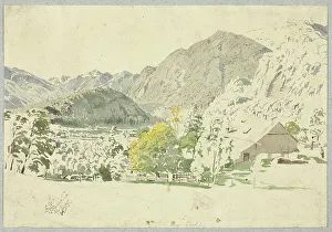 Alt Rudolf Prints: Schmolnau Near Ischl, n.d. Creator: Rudolf von Alt