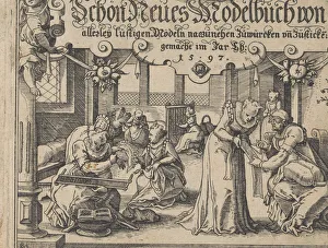 Embroidering Prints: Schon Neues Modelbuch, 1597. Creator: Johann Sibmacher