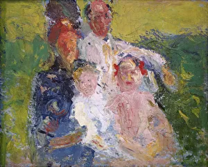 Richard 1883 1908 Prints: The Schonberg Family, 1907