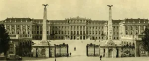 Muller Prints: The Schonbrunn Palace, Vienna, Austria, c1935. Creator: Unknown