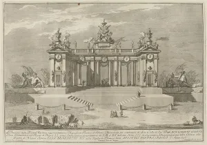Tribute Prints: The School of Athens Arcades, for the Chinea Festival