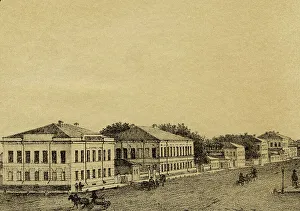Boys School Prints: School for Boys Millionnaia Street, 1886. Creator: Pavel Mikhailovich Kosharov