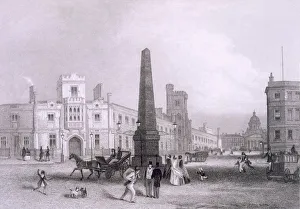 Calvin Gallery: School for the Indigent Blind and Bethlehem Hospital, c1851-55. Creator: Thomas Hosmer Shepherd