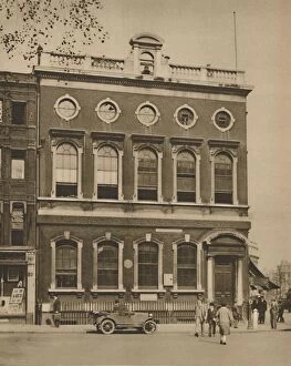W Hogarth Gallery: School in Leicester Square on the Site of Hogarths House, c1935. Creator: Donald McLeish