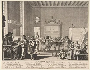 The School Master, ca. 1635-38. Creator: Abraham Bosse
