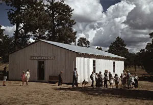 School House Prints: School at Pie Town, New Mexico is held at the Farm Bureau Building