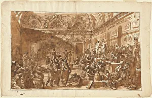 Art School Prints: The School of Rome, c. 1795. Creator: Felice Giani