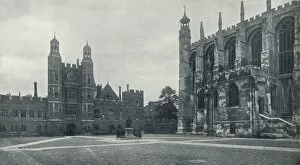King Of England And France Gallery: School Yard and Chapel, 1926