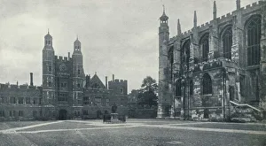 King Henry Vi Gallery: School Yard and Chapel, 1926