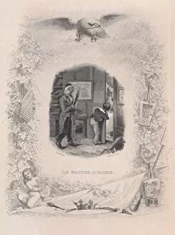Grandville Jj Collection: The Schoolmaster from The Songs of Beranger, 1829. Creator