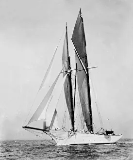 Edgar Wp Prints: The schooner Elizabeth under way. Creator: Kirk & Sons of Cowes