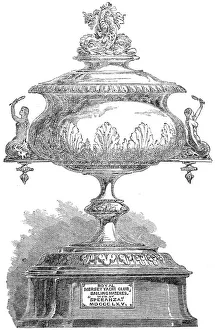Schooner Prize of the Royal Mersey Yacht Club, 1865. Creator: Unknown