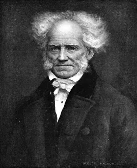 Schopenhauer, the German philosopher, c1911, (1911). Artist: Arthur Trevor Haddon