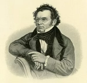 Young Man Gallery: Schubert, c1820s, (1907). Creator: Unknown