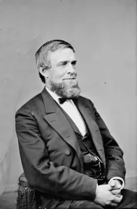 Schuyler Colfax of Indiana, between 1855 and 1865. Creator: Unknown