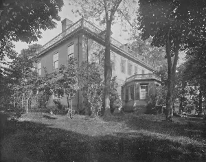 Cn Greig And Prints: Schuyler Mansion, Albany, New York, c1897. Creator: Unknown