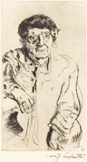Son In Law Prints: Schwiegermutter (Mother-in-Law), 1916. Creator: Lovis Corinth