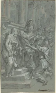 Mercy Prints: Scipio Restoring His Captive to Her Lover, 17th century. Creator: Unknown