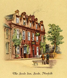 The Scole Inn, Scole, Norfolk, 1939. Creator: Unknown