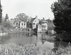Scotney Castle, Lamberhurst, Kent, c1955. Creator: Arthur Charles Kirby Ware