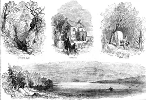 Centenary Prints: The Scott Centenary: views at Abbotsford, 1871. Creator: Unknown