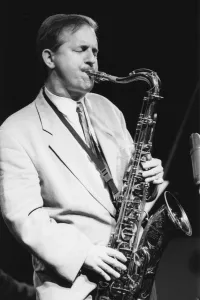 Brecon Prints: Scott Hamilton, Brecon Jazz Festival, Powys, Wales, 1998. Creator: Brian Foskett