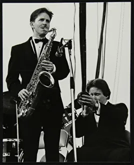 Vache Prints: Scott Hamilton (tenor saxophone and Warren Vache (trumpet) at Knebworth