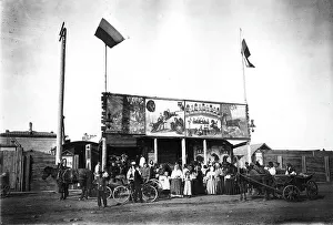 Yenisey Siberia Russia Prints: Scottish Circus in Krasnoiarsk, 1916. Creator: Unknown