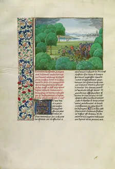 Chronicle Prints: The Scottish Defeating the English and Capturing Henry and Raoul Percy