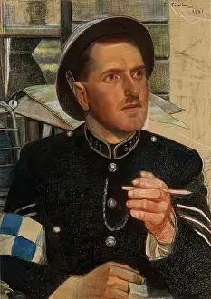 1941 Prints: A Scottish Policeman, 1941. Creator: James Cowie