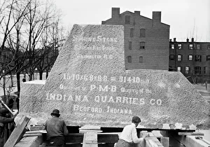 Masonry Prints: Scottish Rite Temple - Stone For Sphinx