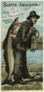 Scotts Emulsion, 1880. Artist: Gast, August (1819-1891)