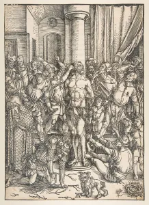 Ridicule Prints: The Scourging of Christ. n. d. Creator: Albrecht Durer