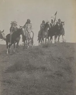 Scouts Prints: The Scouts, 1908. Creator: Edward Sheriff Curtis