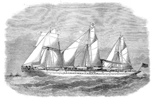 Edwin Weedon Prints: The screw steam-ship Viceroy for the Suez Canal traffic, 1871. Creator: Unknown