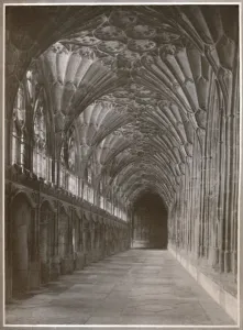 Mander Brothers Prints: The Scriptorium, Gloucester, 1919. Artist: EA Biermann