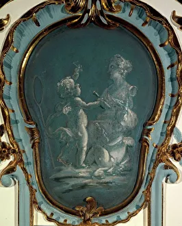 Chisel Prints: Two sculptors, between 1735 and 1745. Creator: Unknown