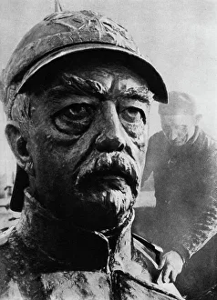 Chancellor Prints: Sculpture of Otto von Bismarck