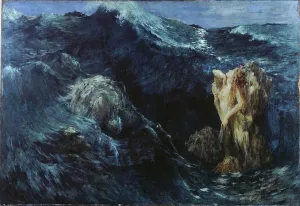 Odyssey Prints: Scylla and Charybdis, 1894. Creator: Renan; Ary Ernest (1857-1900)