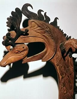 Altai Gallery: Scythian crest for a horse, 5th century BC