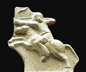 Scythian Prints: Scythian depiction of an archer on horseback