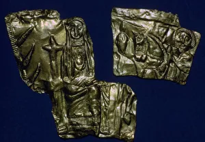 Scythian goldwork from a burial in southern Russia, 7th-2nd century BC Scythian goldwork from a burial in southern Russia, 7th-2nd century BC